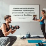 Titre Construire une routine dentrainement equilibree pour prevenir les blessures Conseils sur la repartition des exercices de force et de flexibilite